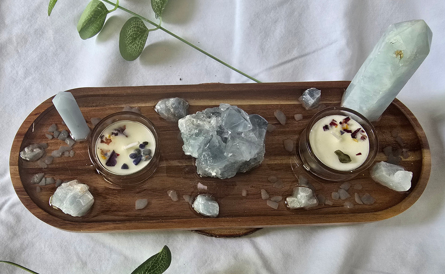 The Blues Mini Altar/Meditation Table