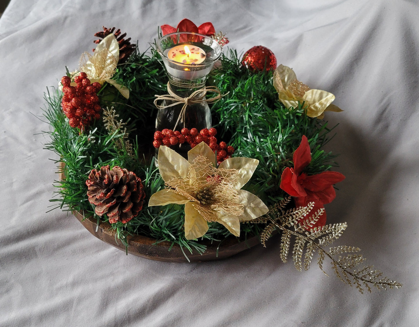 Holiday centerpieces