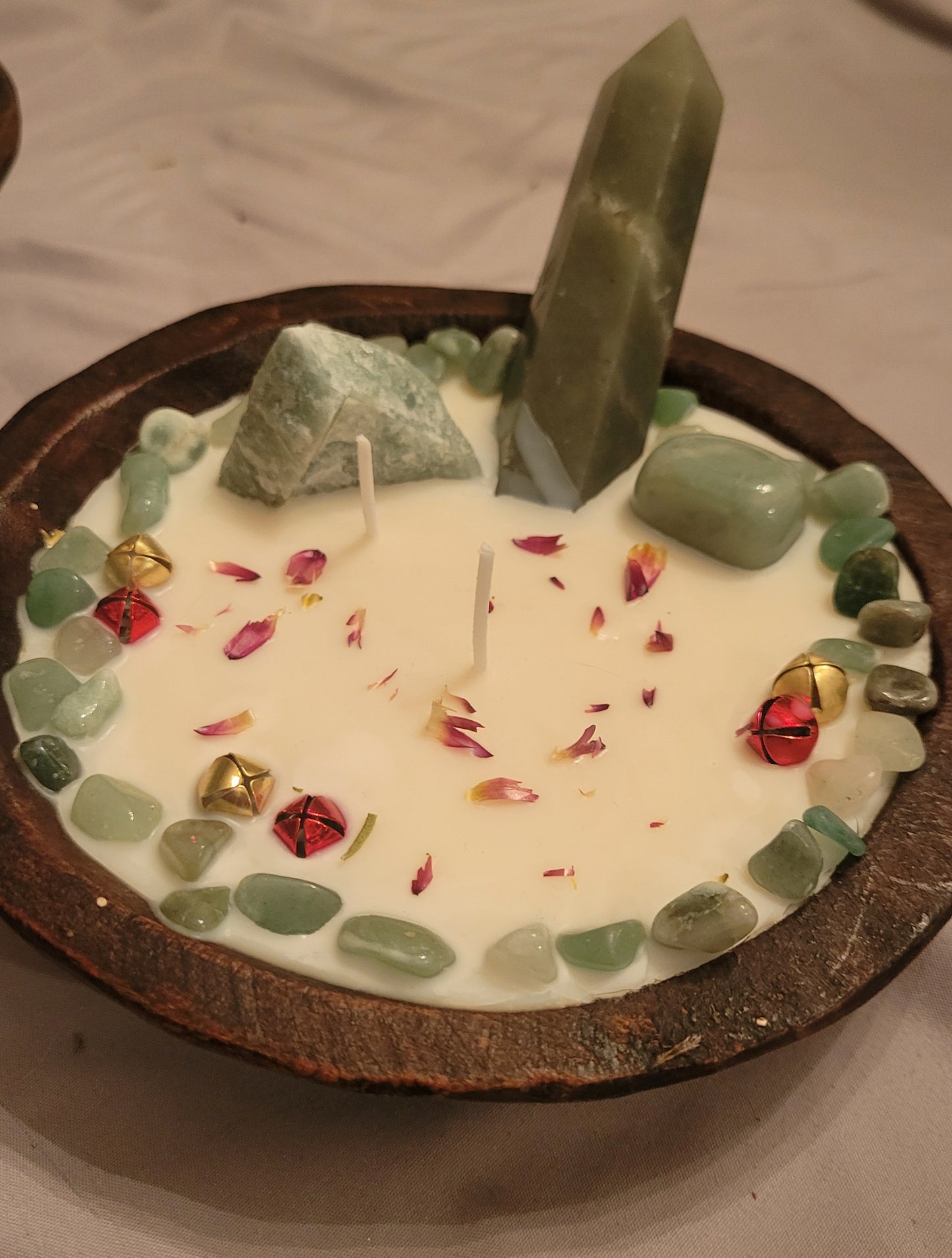 Small Dough Bowl Candles