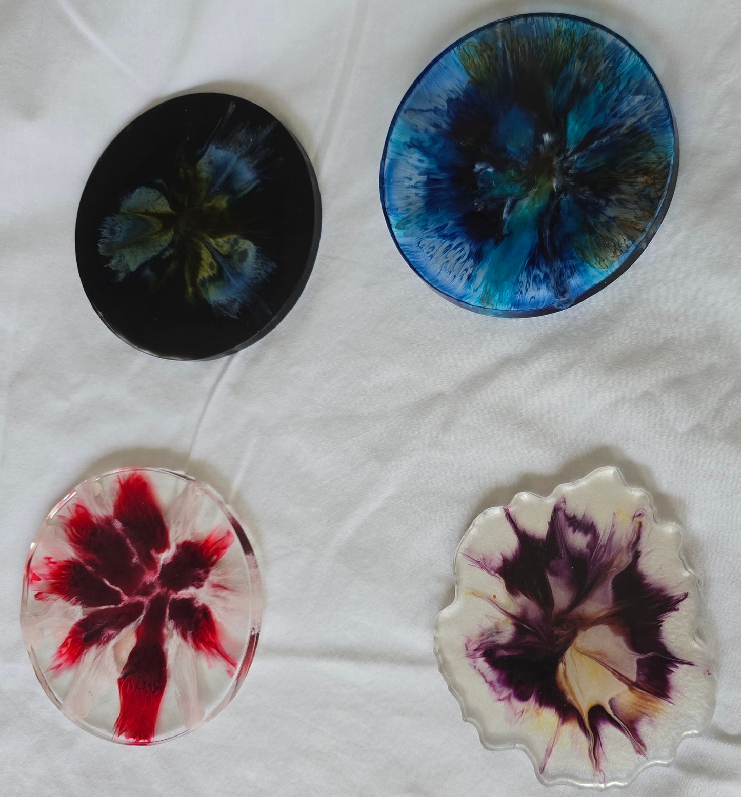 Mini Round Resin Offering Plates