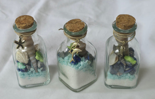 Beach In A Bottle with Lapis Lazuli