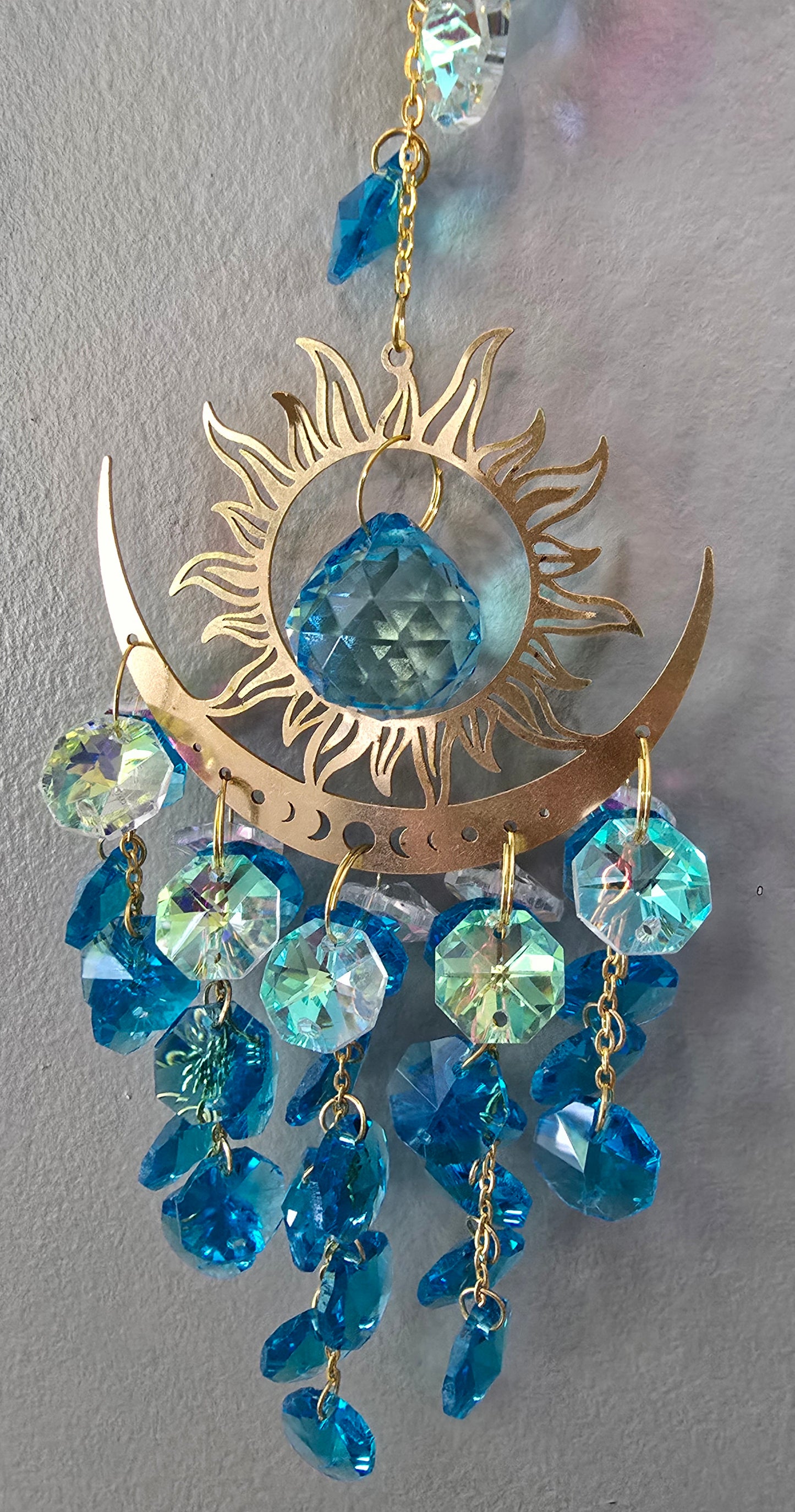 Sun and Moon Suncatchers
