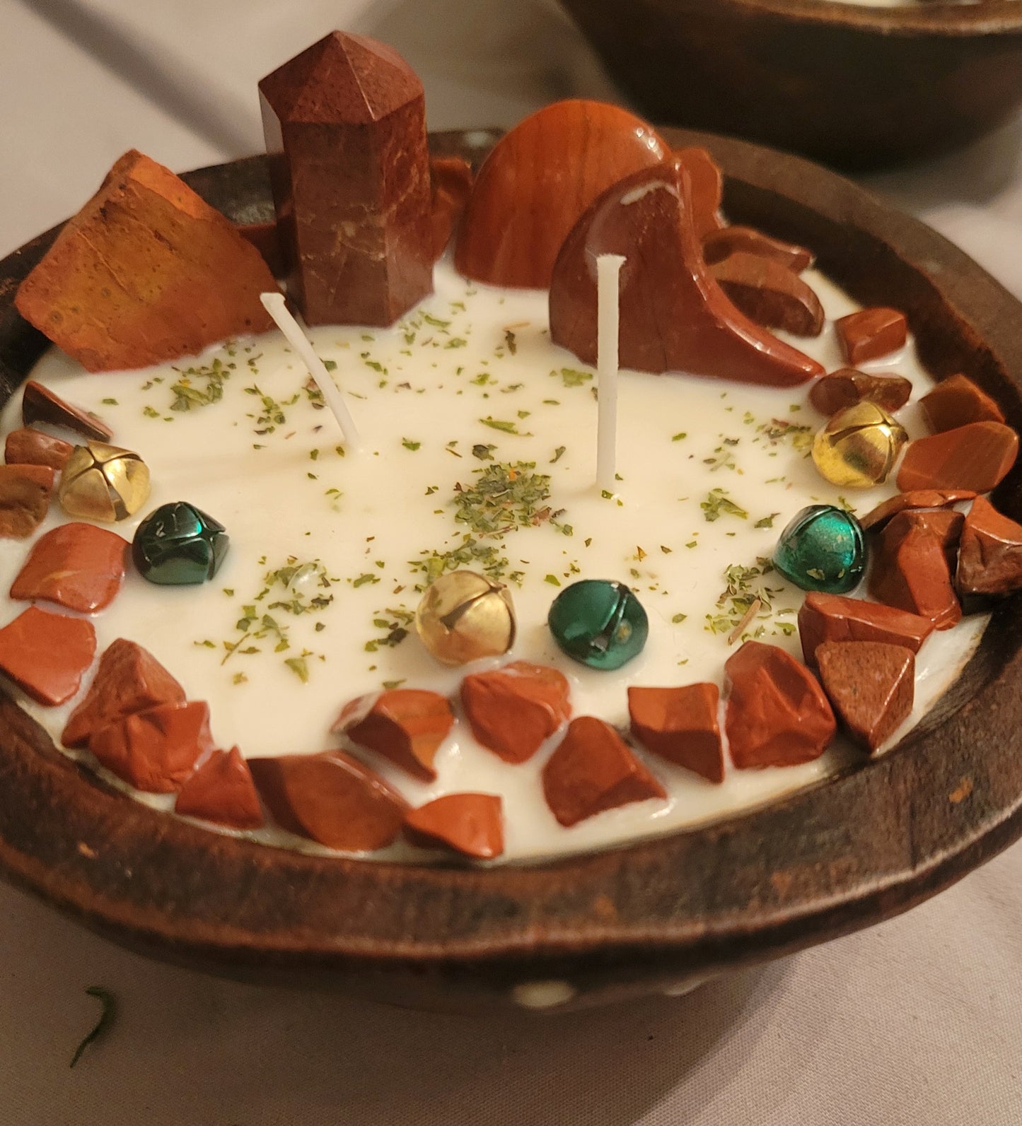 Small Dough Bowl Candles