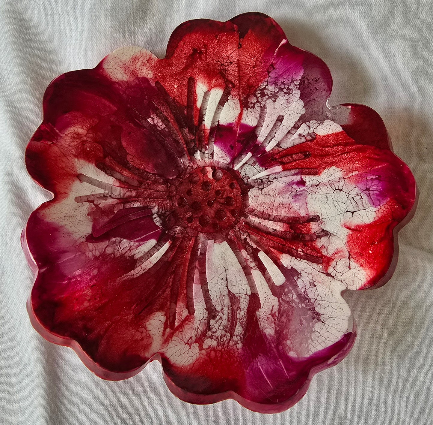 Mini Floral Resin Offering Bowls