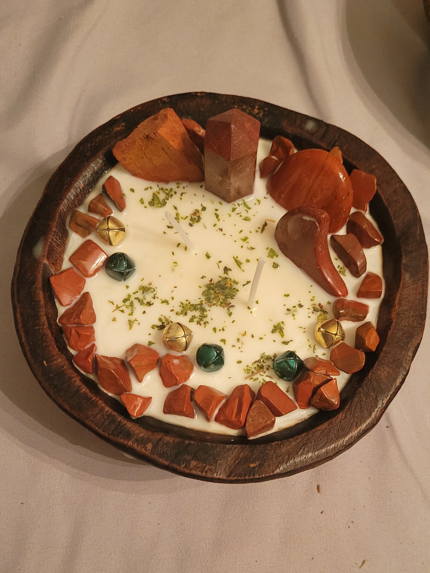Small Dough Bowl Candles