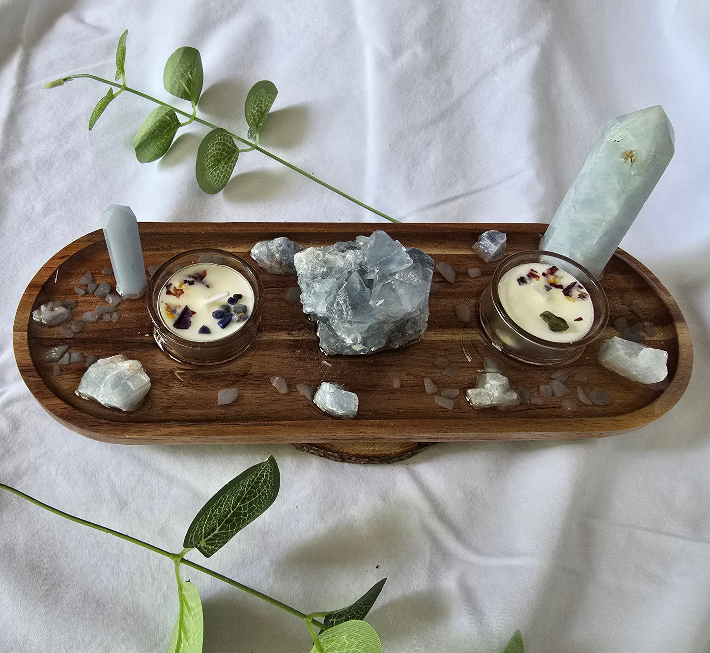 The Blues Mini Altar/Meditation Table