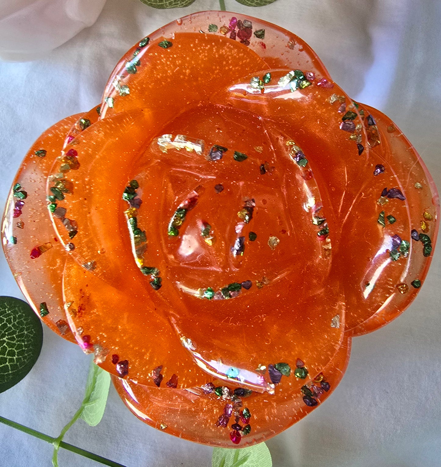 Resin Rose Jars