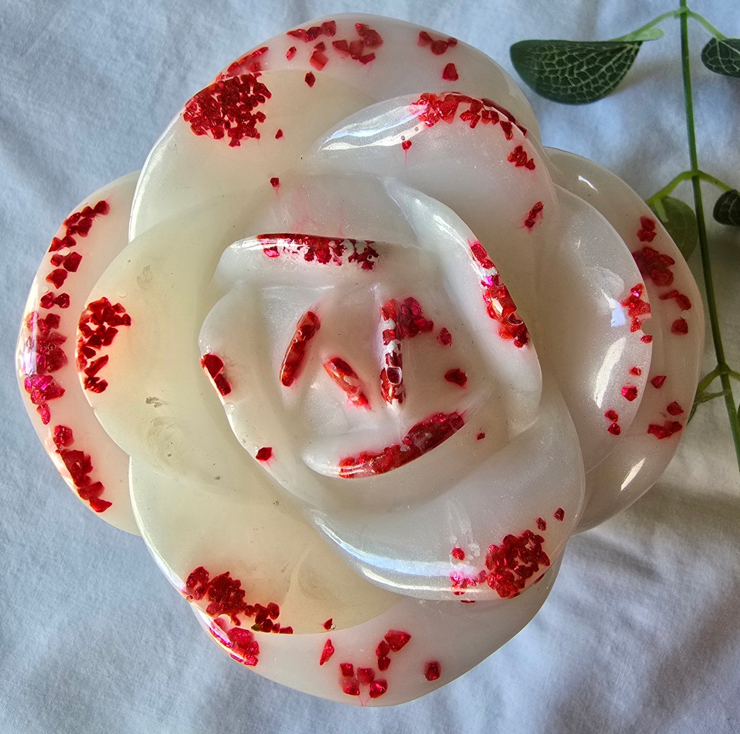 Resin Rose Jars
