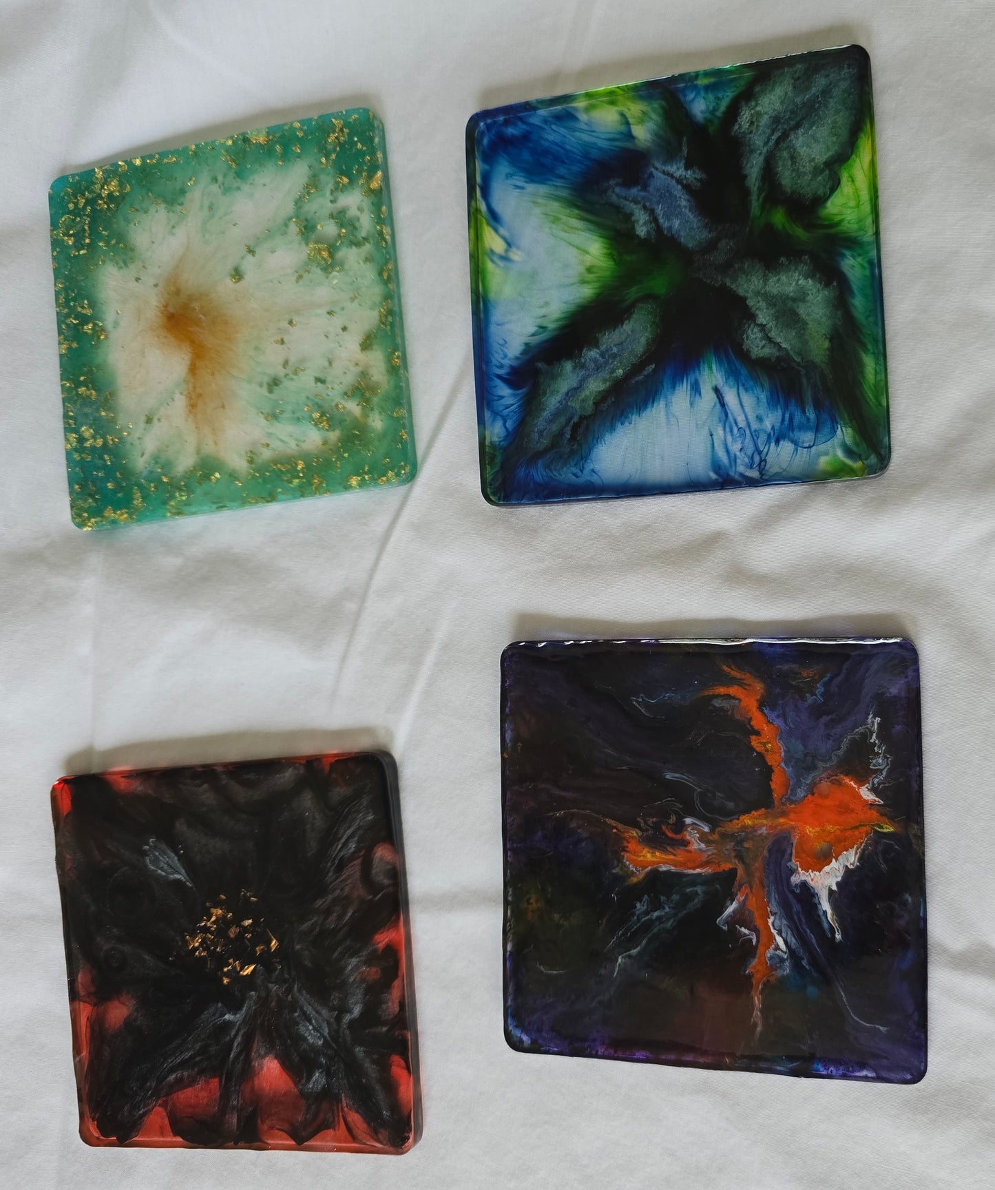 Mini Resin Square Offering Plate