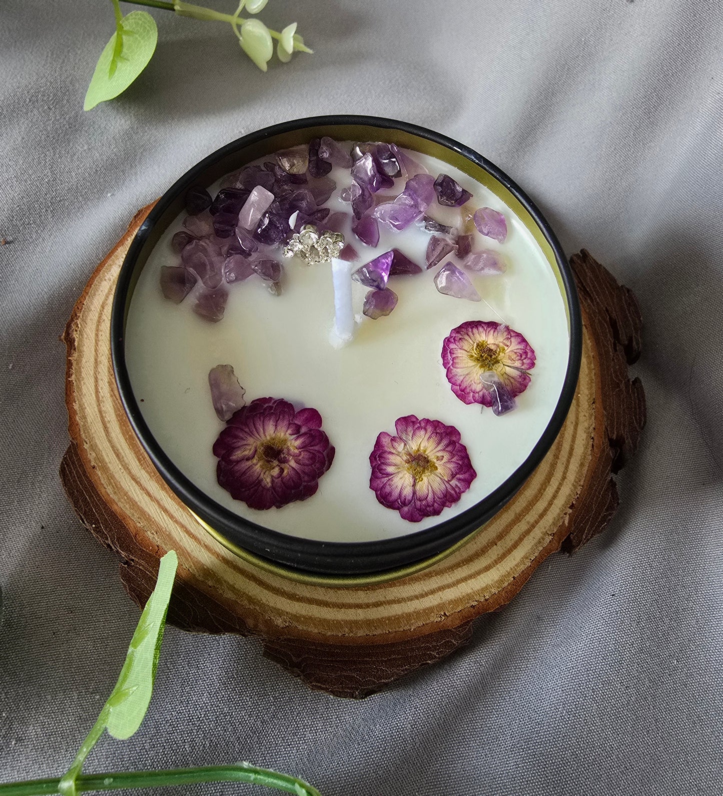 4 oz Amethyst candle