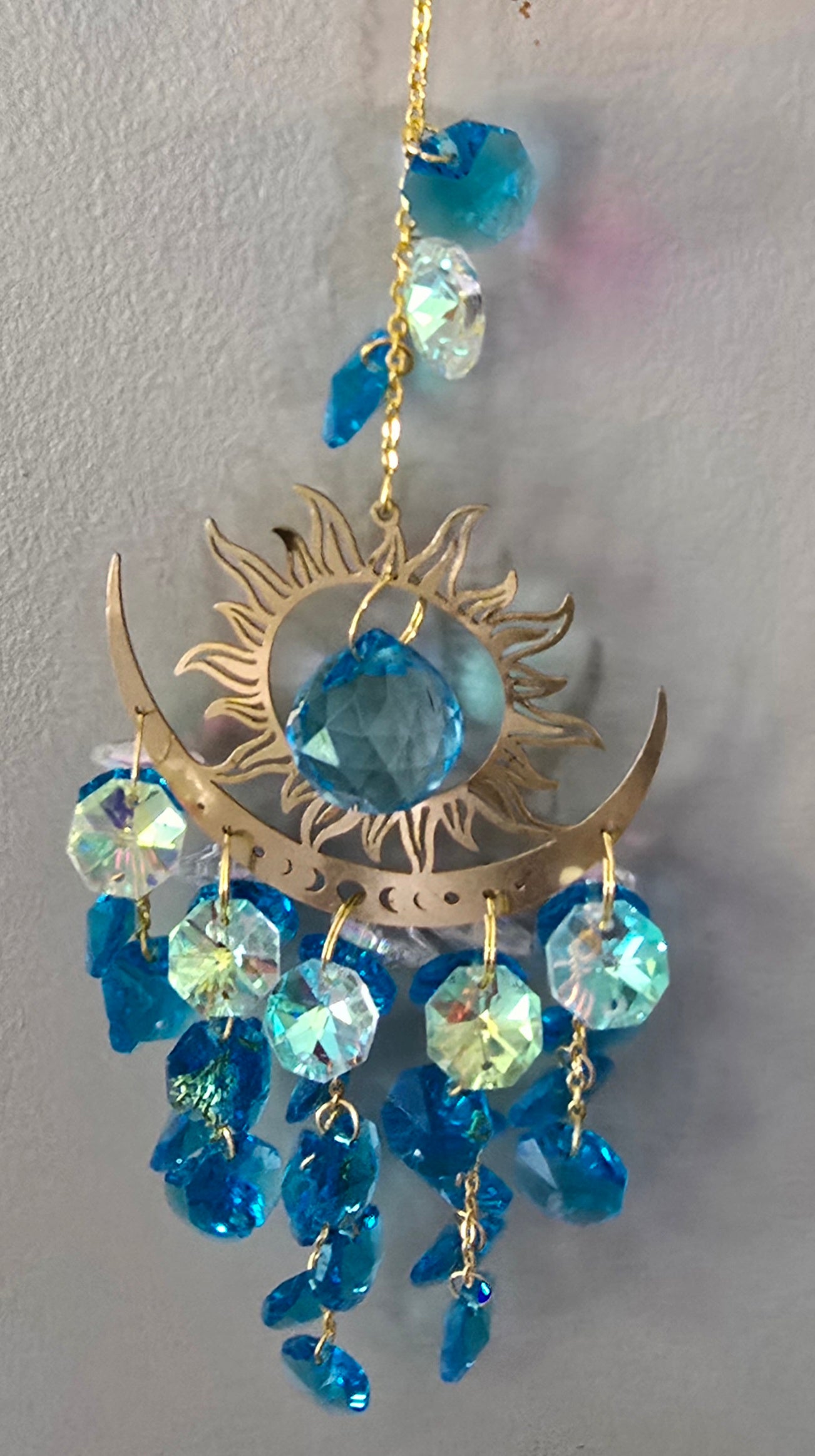 Sun and Moon Suncatchers