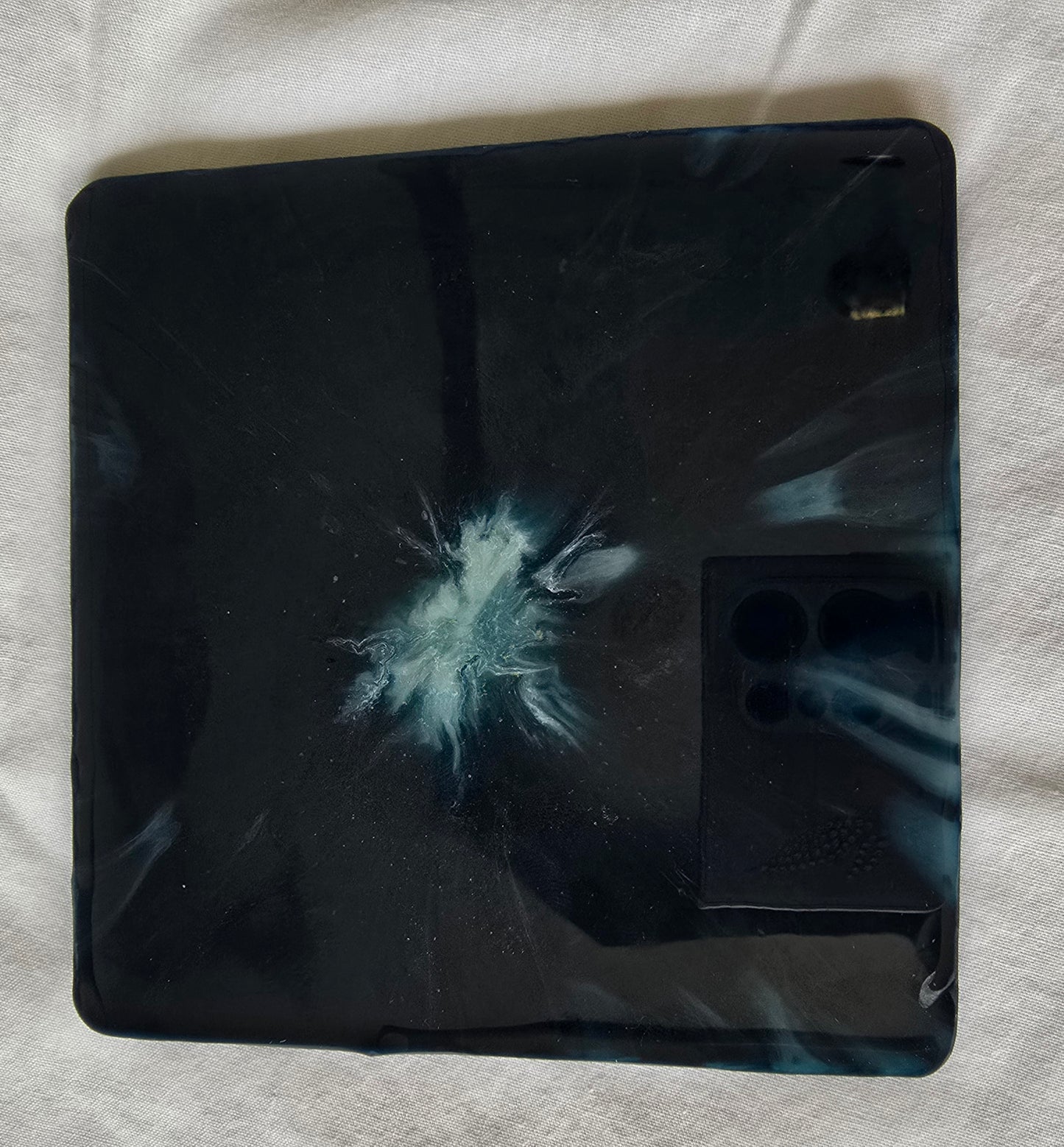 Mini Resin Square Offering Plate