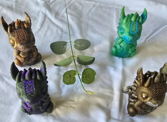Resin Baby Dragons