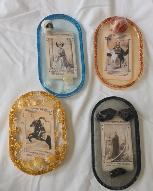Resin Tarot Card Trays