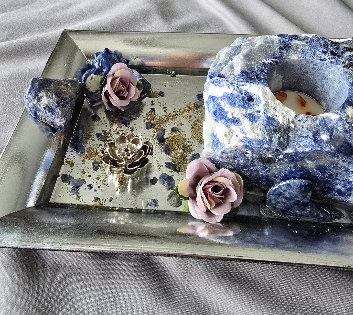 Sodalite Mini Altar/ Mediation Table