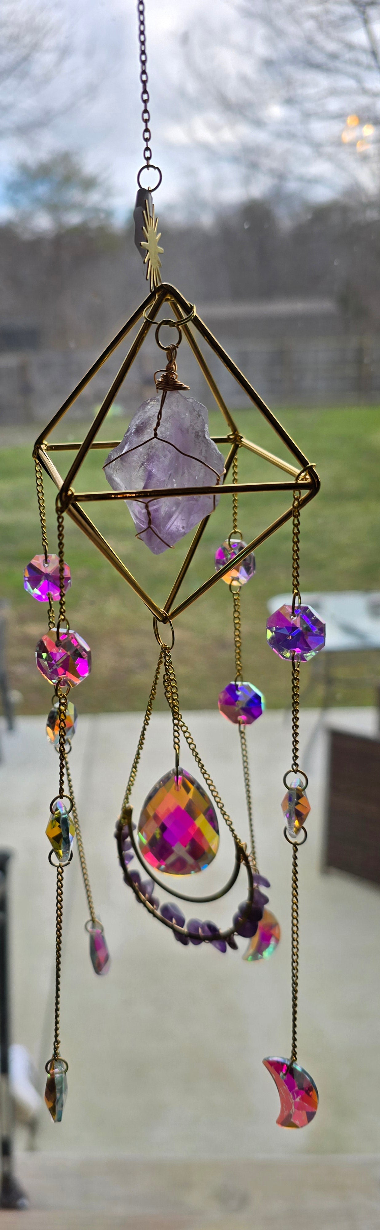 Prism shaped Suncatcher