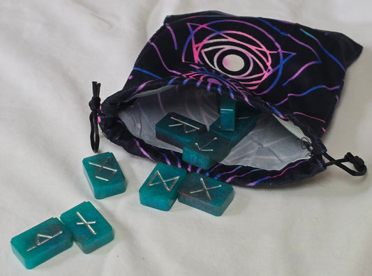 Runes Made of Resin