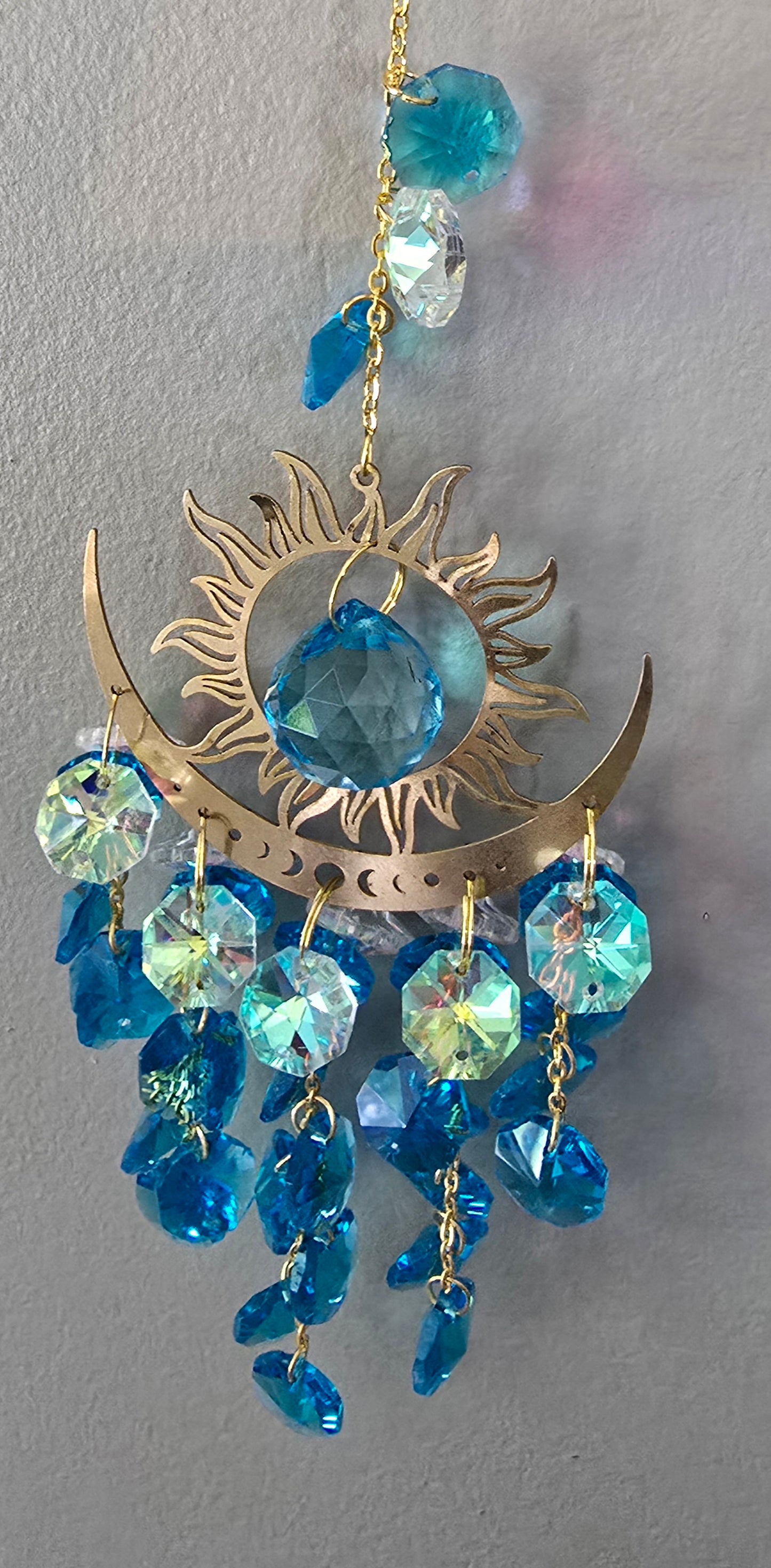 Sun and Moon Suncatchers