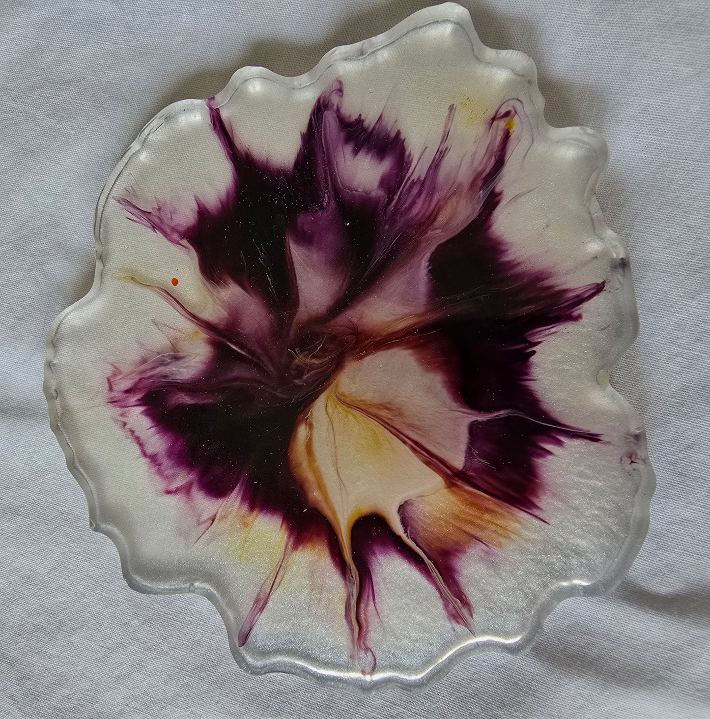Mini Resin Square Offering Plate
